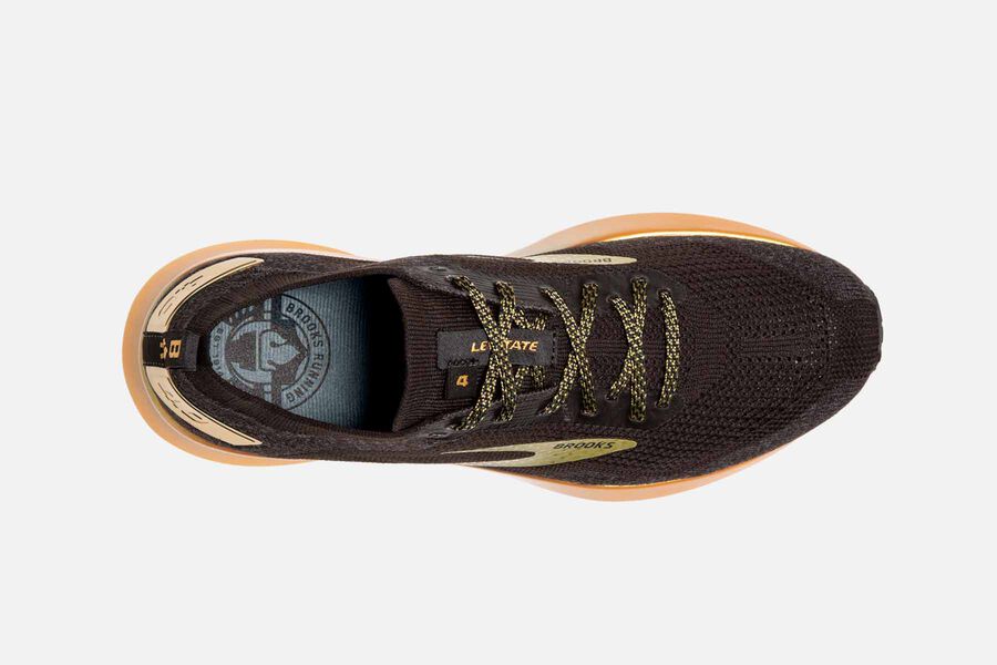 Brooks Levitate 4 Road Loopschoenen Dames - Zwart/Goud - 345768YMP